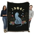 thumbnail image 2 of Pure Country Weavers Cat On The Hill Large Tapestry Throw Woven from Cotton - Made in The USA (72x54), 2 of 8