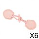 thumbnail image 1 of 6 Juguetes Montessori Para Tablero De Actividades, Aprendizaje Temprano, Regalo De Cumpleaños, Hebilla De Cuerno Rosa, 1 of 8