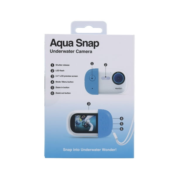 Vivitar Aqua Snap Underwater Digital Camera with HD Video