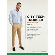 Dockers Men's Slim Fit Smart 360 Tech City Tech Trouser Pants
