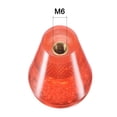 thumbnail image 3 of Unique Bargains Red Ellipse Oval Joystick Head Rocker Ball Top Handle for Arcade Game, 3 of 5