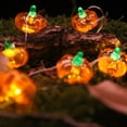 thumbnail image 2 of Luces LED ABS para exteriores Matsuzay Naranja+Verde 30 luces, 2 of 6