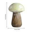 thumbnail image 2 of piaybook Tabletop Ornaments Garden Resin Mushroom Decoration Garden Decoration Garden Simulation Mushroom Decoration Decoration Art Garden Decoration Artwork Decoration Home Holiday Tabletop Decor, 2 of 4