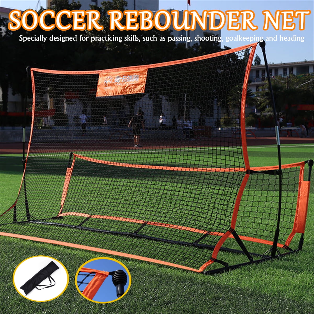 Football Shooting Training Network Practice Shooting & Goal Shots by
