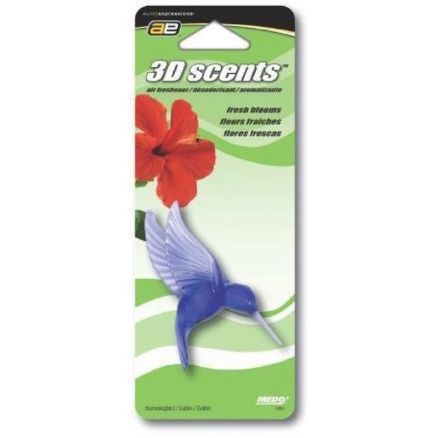 Auto Expressions Hummingbird 3D Air Freshener 1 Each