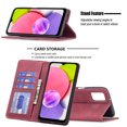 thumbnail image 6 of Allytech Wallet Case for Samsung Galaxy A03S 6.5 Inch 2021 Released, PU Leather Flip Cover Stand Shockproof Cards Slots - Red, 6 of 6