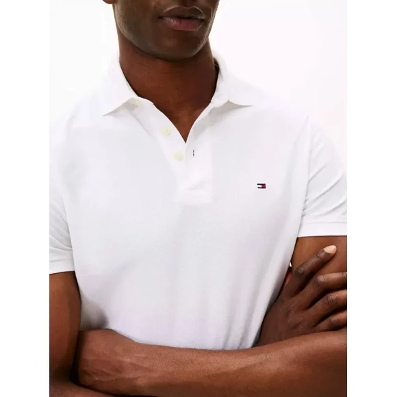 PLAYERA POLO BLANCA TOMMY HILFIGER
