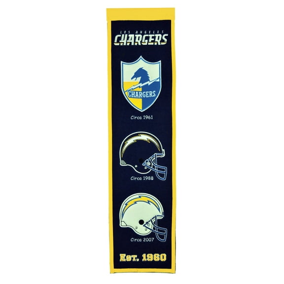 San Diego Chargers Heritage Banner