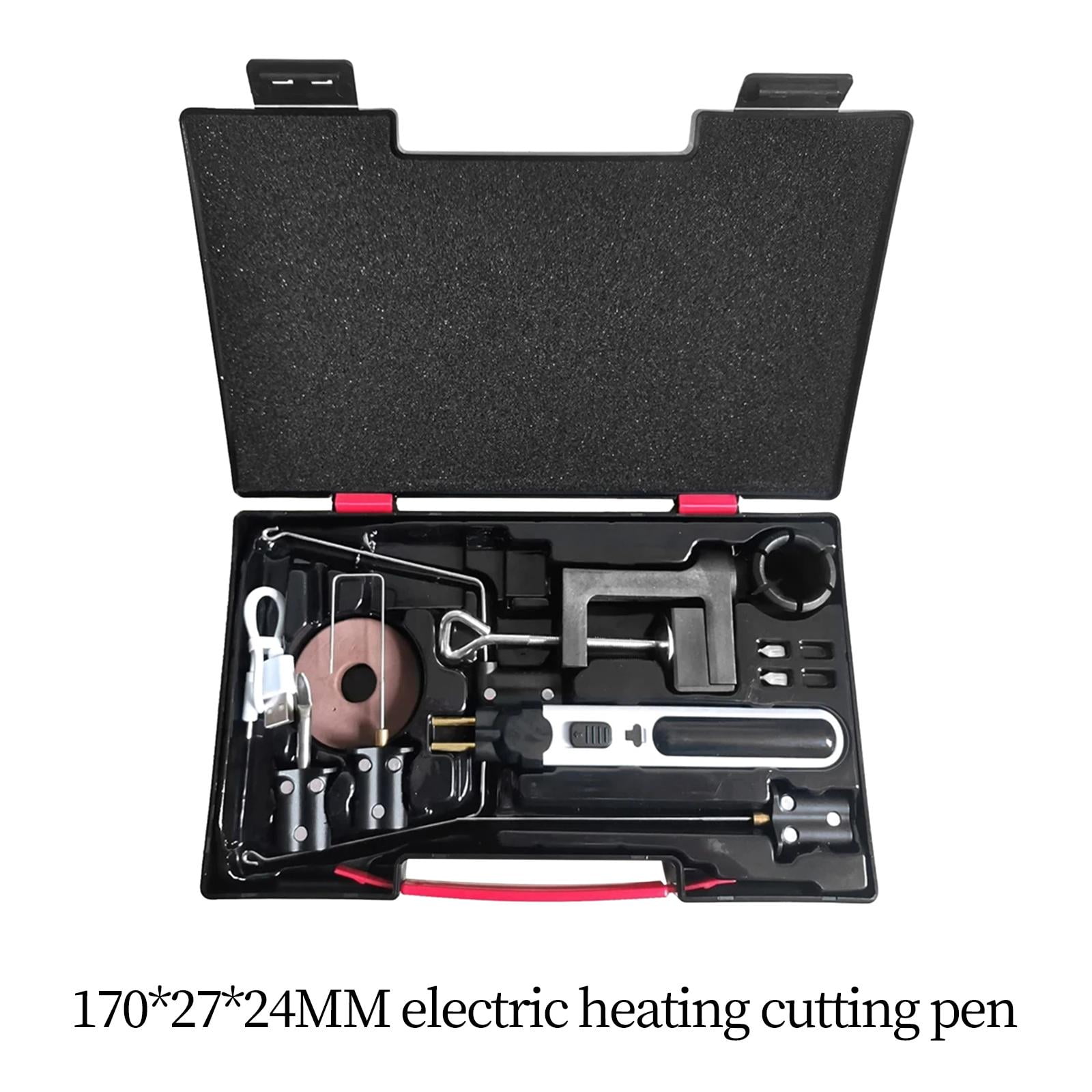 HOMYL Hot Wire Foam Cutter Electric Foam Cutter Pen Portable Heat Cutting Tool for Art Deluxe Edition