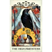 Crow Tarot: 78-Card Rider-Waite(r) Style Tarot Deck with Mystical Crow & Raven Artwork - Includes Guidebook, Intuitive M, (Hardcover)