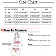 thumbnail image 3 of Feimerou Women 3 Piece Swimsuits Sexy Halter V Neck Bikini Sets Bathing Suits Front String Backless Modest Swimsuit with Boy Shorts Clearance On Sale, 3 of 6