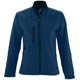 thumbnail image 1 of SOLS - Chaqueta modelo Roxy Soft Shell ( transpirable, cortavientos e impermeable) para mujer (Azul Abismo) SOLS UTPC348_abyssblue, 1 of 5