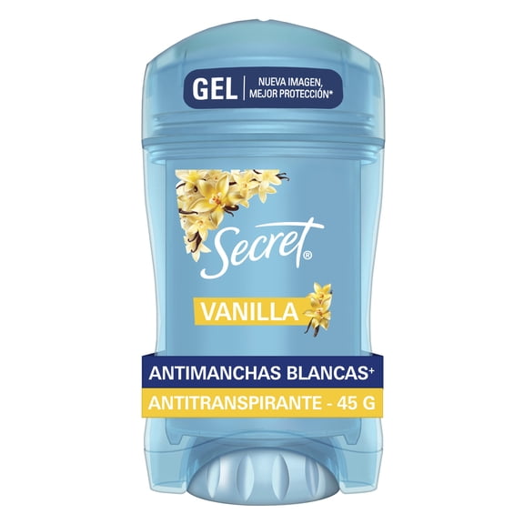 Antitranspirante Secret Gel Invisible Vainilla 45g