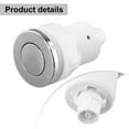 thumbnail image 4 of Mosiee 1Pc Air Switch Button 28Mm Bathtub Pneumatic Button Accessories Food Waste Disposer Pneumatic Parts, 4 of 9