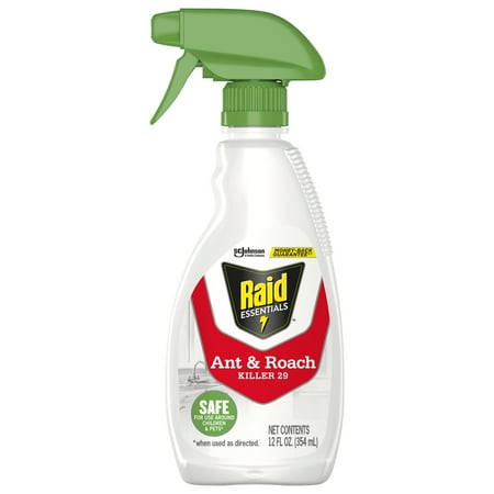 Raid Essentials Ant & Roach Killer 29, 12 oz Trigger Spray
