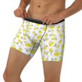 thumbnail image 2 of Sigee Yellow Lemon Leaves for Men's Boxer Briefs,Moisture Wicking and Breathable Medium, 2 of 9