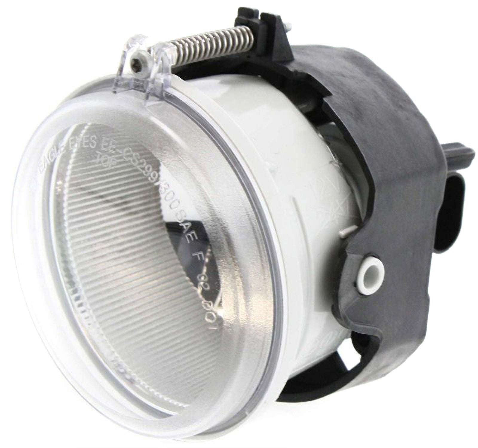 Replacement D107904 Fog Light Compatible with 2005-2009 Chrysler Town and Country 2008-2010 Dodge Avenger Front, Left Driver or Right Passenger With bulb(s)