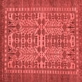thumbnail image 1 of Ahgly Company Indoor Square Southwestern Red Country Area Rugs, 8' Square, 1 of 4