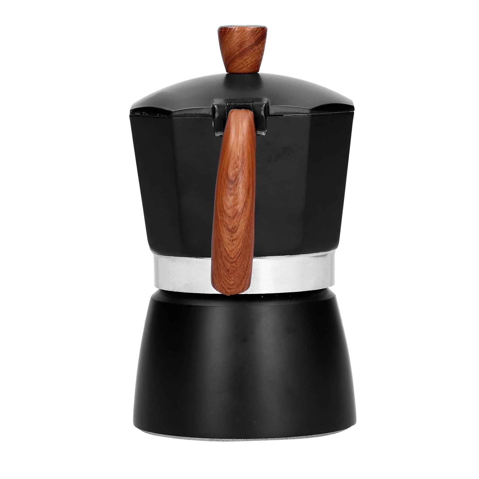 Moka Pot, Ergonomic Handle Fine Workmanship Coffee Maker Pot Easy