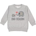 thumbnail image 2 of Inktastic Big Cousin Announcement Toddler Sweatshirt, 2 of 4