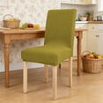 thumbnail image 5 of Orangide Stretch Chair Covers, Fabric Washable Dining Room Seat Slipcovers with Backrest for 19-23 Inch Chairs, Kitchen Wedding Banquet Protectors in Beige, 5 of 6