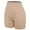 Beige, variant on VASLANDA Women's Comfortable Seamless Smooth Slip Shorts for Under Dresses