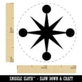 thumbnail image 2 of Retro Star Jacks Self-Inking Rubber Stamp Ink Stamper - Sky Blue Ink - Mini 1/2 Inch, 2 of 7