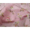 thumbnail image 4 of oneOone Silk Tabby Pale Pink Fabric Leaves & Floral Artistic Diy Clothing Quilting Fabric Print Fabric By Yard 42 Inch Wide, 4 of 4