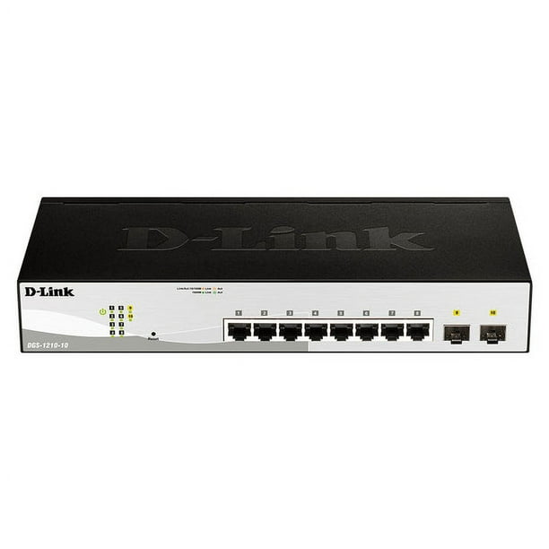 D-Link 10-Port Gigabit Smart Géré Switch - DGS-1210-10
