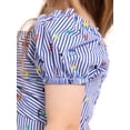 thumbnail image 4 of Minnie and Friends Toddler Girls Allover Print Striped Puff Sleeve Top and Matching Skirt Set, 2-Piece, Sizes 12M-5T, 4 of 10