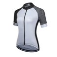 thumbnail image 3 of Kafitt - Maillot de ciclismo para mujer, blusa de verano, ropa de ciclismo de montaña, transpirable, corto, para bicicleta, talla L, 3 of 5