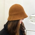 thumbnail image 6 of Lumtrix 2026 Women's Hat Soft Knitted Hat Fashion Fall Winter Fisherman Hat Travel Daily Outdoor Casual Cap Yellow One Size, 6 of 6