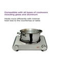 thumbnail image 5 of Salton Portable Infrared Cooktop, Stainless Steel, 1200W, HP1502, 5 of 5