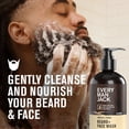 thumbnail image 2 of Jabón facial Beard + Every Man Jack, vainilla y cedro, 200 ml, paquete de 2, 2 of 9