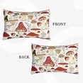 thumbnail image 4 of Binfone Cartoon Mushrooms Standard Size Pillowcase, Long Staple Pure Cotton Envelope Closure Pillow Cover,20"X30", 4 of 9