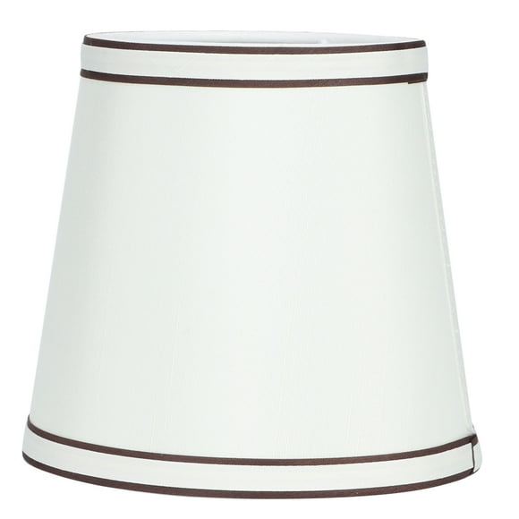 Abat-jour en tissu ménager lustre abat-jour suspendu suspension couvercle abat-jour pour accessoire de décoration de la maison (beige)