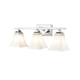 thumbnail image 4 of 4503-CH Millennium Lighting 3 Light Bath Vanity-9 Inch Tall and 23.25 Inch Wide-Chrome Finish, 4 of 4