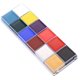 thumbnail image 1 of 12 Flash Colors Case Face Body Paint Halloween Party Fancy Dress Oil Painting Art Beauty, 1 of 3