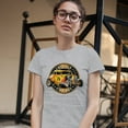 thumbnail image 3 of Tee Hunt American Garage T-Shrit Retro Hot Rod Vintage American Muscle Women's T-Shirt Tee, Gray, XX-Large, 3 of 5