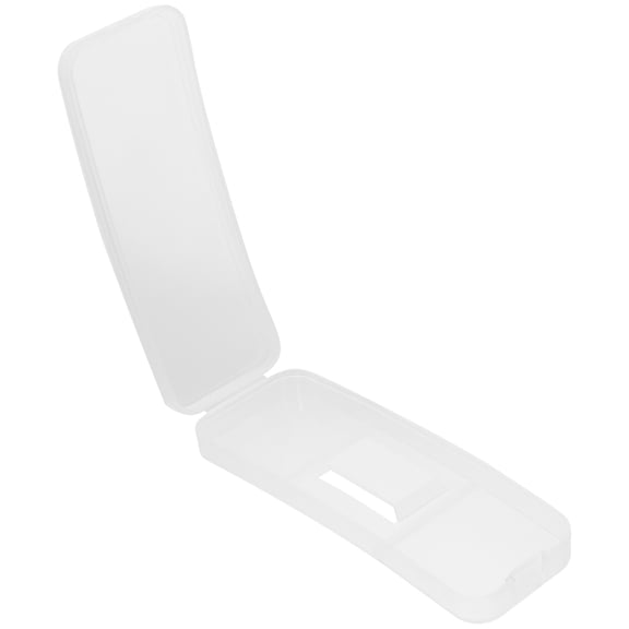 BESTOYARD Clear Plastic Glasses Case, Lightweight and Portable for Outdoor Storage