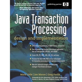 Pre-Owned Java Transaction Processing: Design and Implementation (Paperback) 013035290X 9780130352903