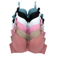 Women Bras 6 Pack of T-shirt Bra B Cup C Cup D Cup DD Cup DDD Cup 32B  (S8611) 
