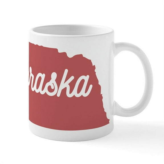 CafePress - Nebraska - 11 oz Ceramic Mug - Novelty Coffee Tea Cup
