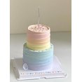 thumbnail image 3 of Fessary 2 Tiers 4" 6" Fake Cake 4 Inch Tall Fake Birthday Cake Rounds Styrofoam Cake Dummies Set for Birthday, Wedding, Baby Shower Display, 3 of 6
