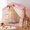 Pink, variant on Kids Play Tent 2 in 1 with Padded Mat and Lights, Large Kids Playhouse with 2 Doors & 4 Windows, Indoor & Outdoor, Christmas Toddler Tent, 51" x35" x 51" (White with Star)