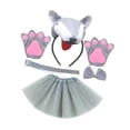 thumbnail image 4 of Traje de cosplay de disfraz de Halloween para fiestas temáticas de cumpleaños, 4 of 9