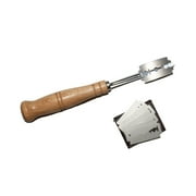 Frieling Bread Lame Dough Scoring Blade for Making Bread, Includes Extra Blades and Lame Cover, 7.5 Inch, Natural Wood Handle