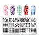 thumbnail image 3 of 91 Plantilla Flor Fruta Verano Navidad Manicura Impresión Diy Para Placa De Imagen, 3 of 5