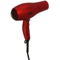 thumbnail image 2 of Conair 1875 Watt Velvet Touch Hair Dryer, Red, 2 of 3