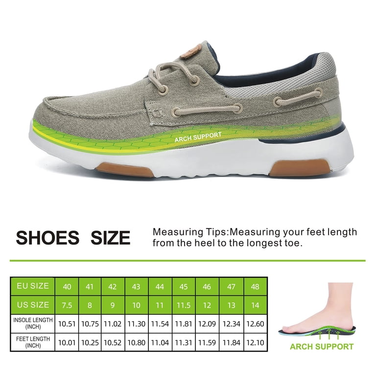OrthoComfoot Canvas Loafers, Lightweight Slip-On Shoes with  display picture 3